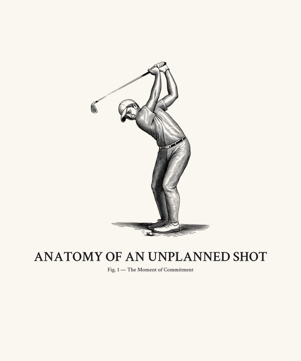 Anatomy of an Unplanned Shot Shirt — Funny Golf Science Tee, Bad Golfe